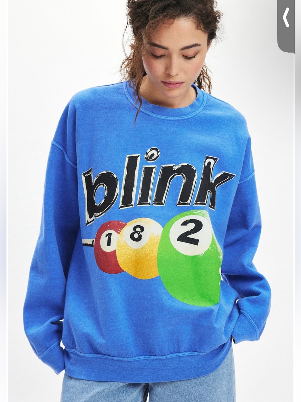 urban outfitters blink 182 sweatshirt